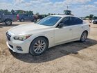2017 Infiniti Q50 3.0t Premium White vin: JN1EV7APXHM738441