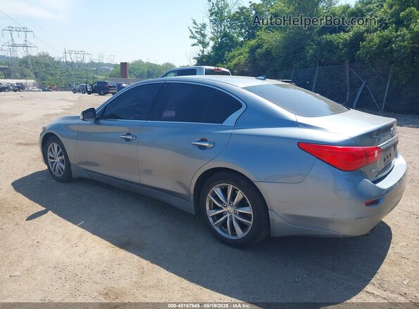 JN1EV7AR0HM835536 2017 INFINITI Q50 Dark Blue Задняя левая четверть