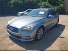 2017 Infiniti Q50 3.0t Premium Dark Blue vin: JN1EV7AR0HM835536