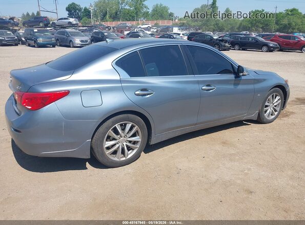 JN1EV7AR0HM835536 2017 INFINITI Q50 Dark Blue Задняя правая четверть