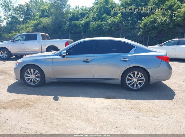 JN1EV7AR0HM835536 2017 INFINITI Q50 Dark Blue Панорамный вид салона 360°