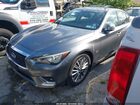 2018 Infiniti Q50 3.0t Luxe Gray vin: JN1EV7AR2JM610394