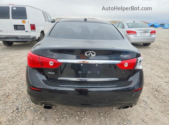 JN1EV7AR3HM833683 2017 INFINITI Q50 Black Vista trasera
