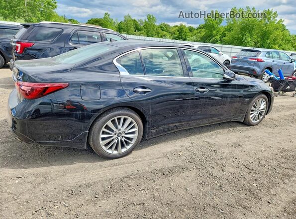 JN1EV7AR3JM610114 2018 INFINITI Q50 Black უკანა მარჯვენა