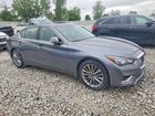 2018 Infiniti Q50 3.0t Luxe Угольный vin: JN1EV7AR4JM433914