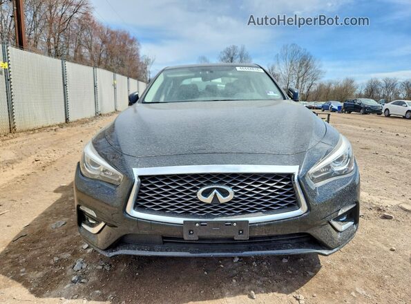 JN1EV7AR6KM552467 2019 INFINITI Q50 Черный Вид спереди