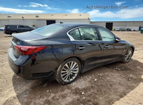 JN1EV7AR6KM552467 2019 INFINITI Q50 Черный Задняя правая четверть