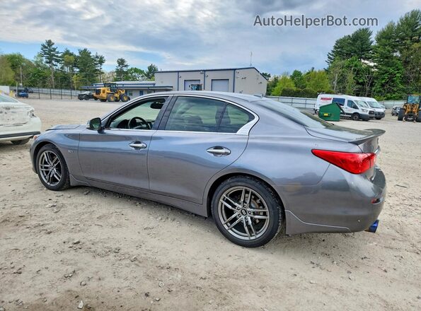 JN1EV7AR7HM835145 2017 INFINITI Q50 Gray Tył lewy