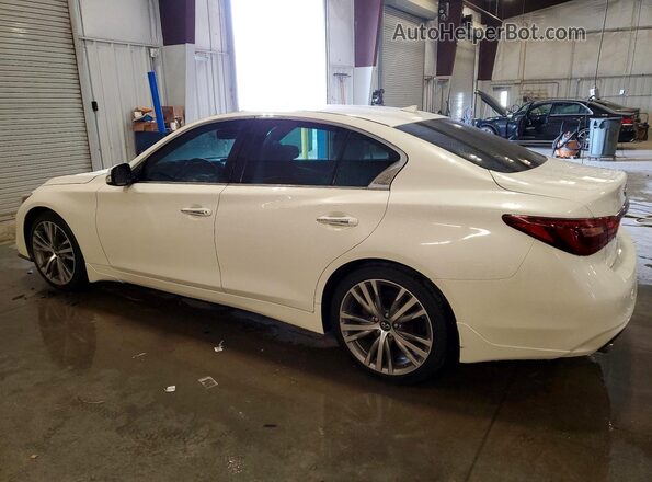 JN1EV7AR7JM444292 2018 INFINITI Q50 White Tył lewy