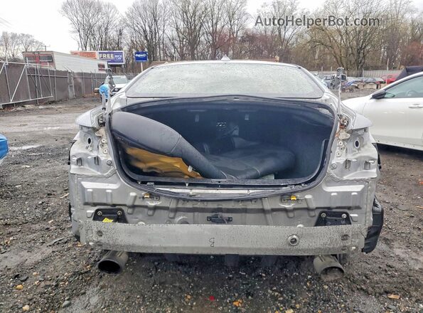 JN1EV7AR7KM553837 2019 INFINITI Q50 Серебряный Вид сзади