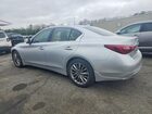 2018 Infiniti Q50 3.0t Luxe Серебряный vin: JN1EV7AR9JM433570