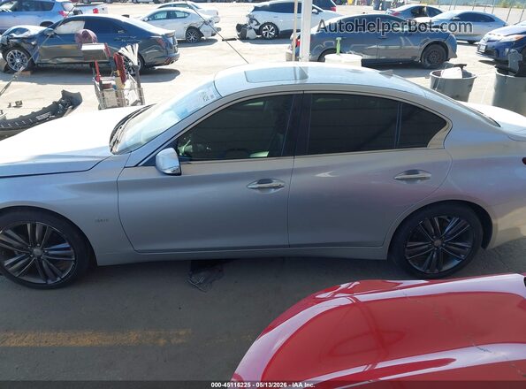 JN1EV7AR9JM436386 2018 INFINITI Q50 Серебряный 