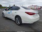 2018 Infiniti Q50 3.0t Luxe Белый vin: JN1EV7AR9JM437831