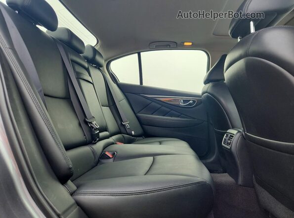 JN1EV7AR9KM558232 2019 INFINITI Q50 Серый Вид задних сидений