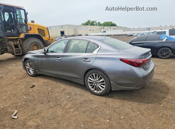 JN1EV7AR9KM558232 2019 INFINITI Q50 Серый Задняя левая четверть