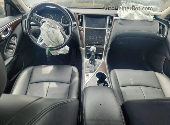 JN1EV7AR9KM558232 2019 INFINITI Q50 Серый Вид панели приборов