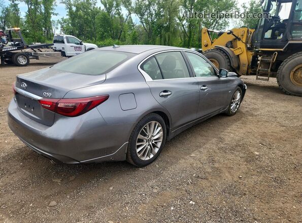 JN1EV7AR9KM558232 2019 INFINITI Q50 Серый Задняя правая четверть