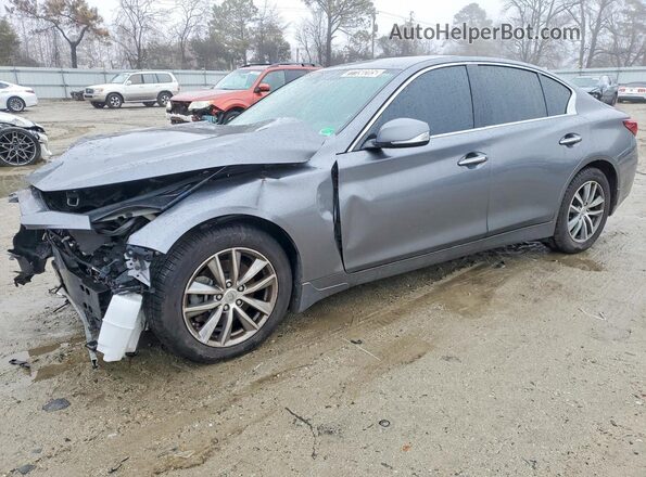 JN1EV7AR9MM751497 2021 INFINITI Q50 Gray Przód lewy