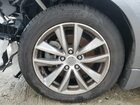 2021 Infiniti Q50 Pure Gray vin: JN1EV7AR9MM751497 Damage: Left Front Wheel, Curb Rash, 3 To 4 Inches