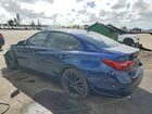 2021 Infiniti Q50 Luxe Синий vin: JN1EV7BP2MM706074