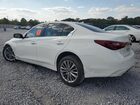 2021 Infiniti Q50 Luxe Белый vin: JN1EV7BP3MM701501