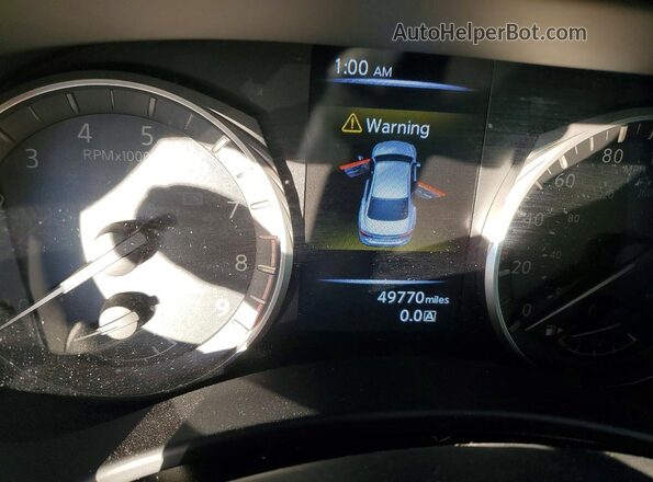 JN1EV7BP3MM701501 2021 INFINITI Q50 Белый Вид щитка приборов