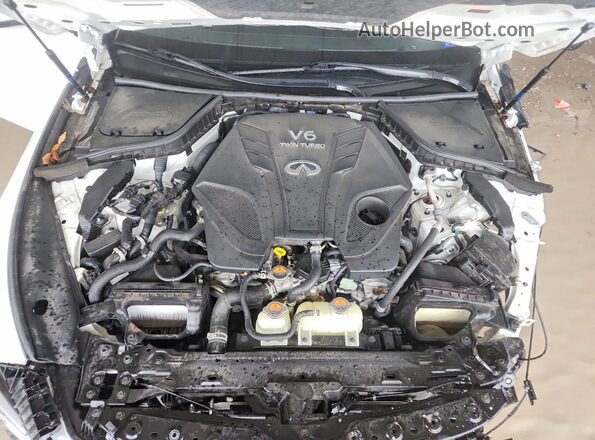 JN1EV7BP3RM601731 2024 INFINITI Q50 White Vista interior trasera
