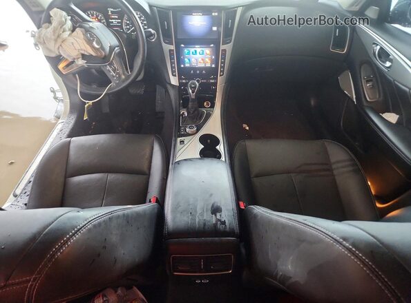 JN1EV7BP3RM601731 2024 INFINITI Q50 White Vista del salpicadero