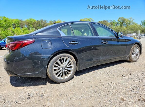 JN1EV7BP4PM512375 2023 INFINITI Q50 Черный Задняя правая четверть