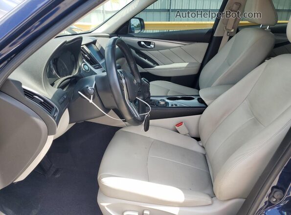 JN1EV7BP7MM707253 2021 INFINITI Q50 Синий Вид салона спереди