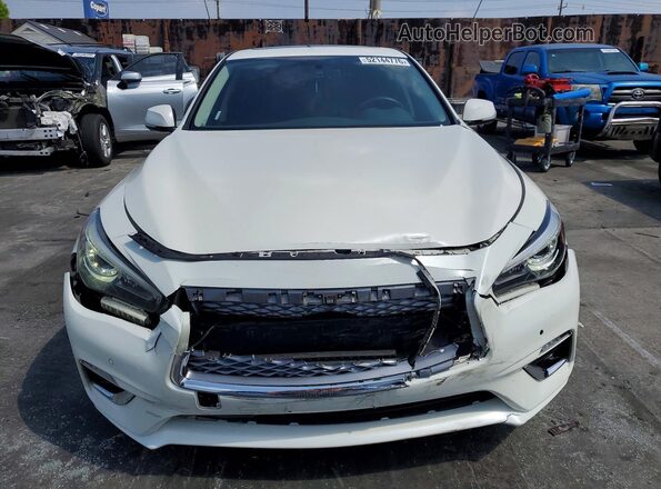 JN1EV7BP7PM510958 2023 INFINITI Q50 White Widok z przodu