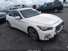 2021 Infiniti Q50 Sensory White vin: JN1EV7CP9MM705647
