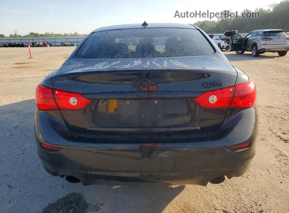 JN1FV7AP0HM850136 2017 INFINITI Q50 Black Вид ззаду