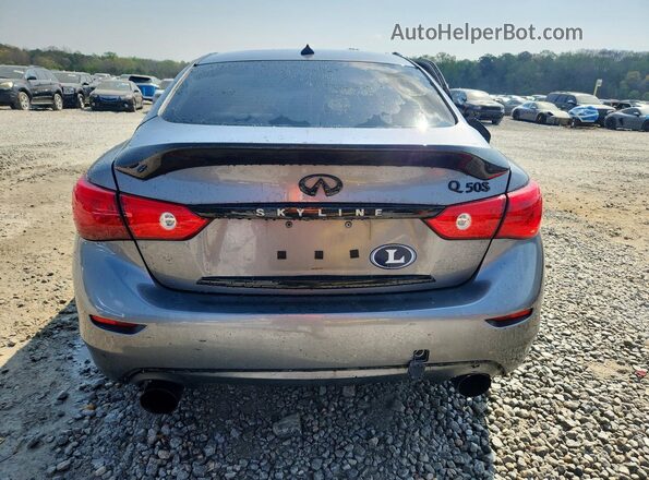 JN1FV7AP0HM850539 2017 INFINITI Q50 Gray Vista trasera
