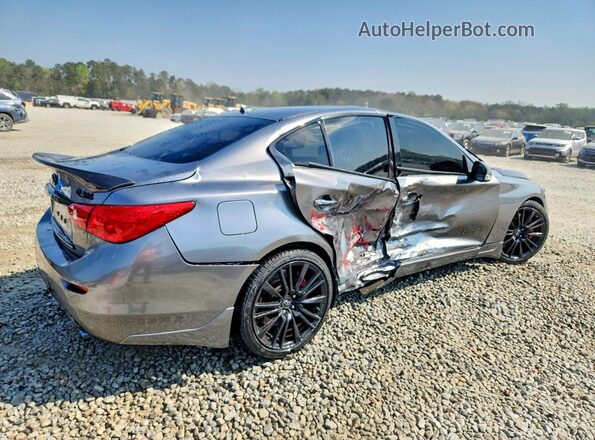 JN1FV7AP0HM850539 2017 INFINITI Q50 Gray Trasero derecho