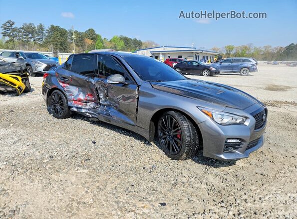 JN1FV7AP0HM850539 2017 INFINITI Q50 Gray Delantero derecho