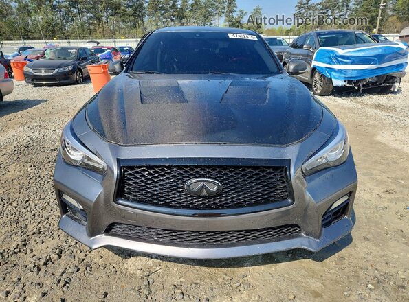 JN1FV7AP0HM850539 2017 INFINITI Q50 Gray Vista frontal