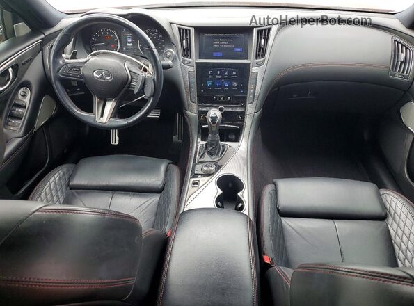 JN1FV7APXKM760984 2019 INFINITI Q50 Red Вид панелі приладів