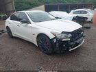 2018 Infiniti Q50 3.0t Red Sport 400 White vin: JN1FV7AR0JM480684