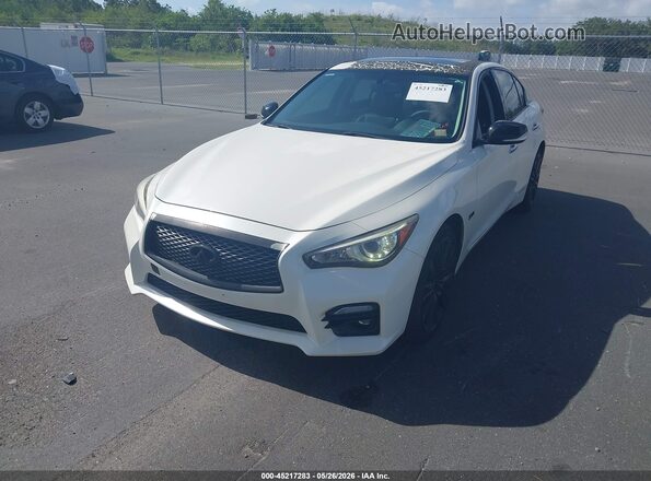 JN1FV7AR2GM451728 2016 INFINITI Q50 Белый Передняя левая четверть