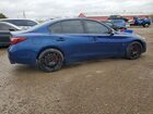 2019 Infiniti Q50 3.0t Signature Edition Синий vin: JN1FV7AR8KM801033