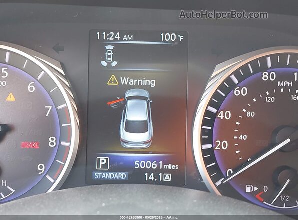 JN1FV7AR9HM870919 2017 INFINITI Q50 Черный Вид задних сидений