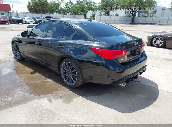 JN1FV7AR9HM870919 2017 INFINITI Q50 Черный Задняя левая четверть