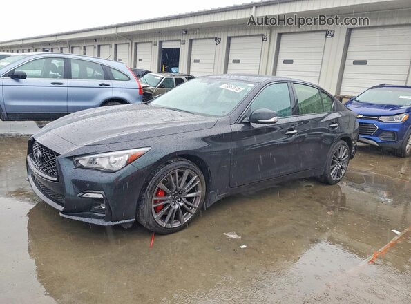 JN1FV7DR4RM680426 2024 INFINITI Q50 Black Vista tres cuartos delantera izquierda