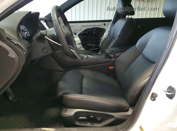 JN1FV7DR6PM590806 2023 INFINITI Q50 Белый Вид салона спереди