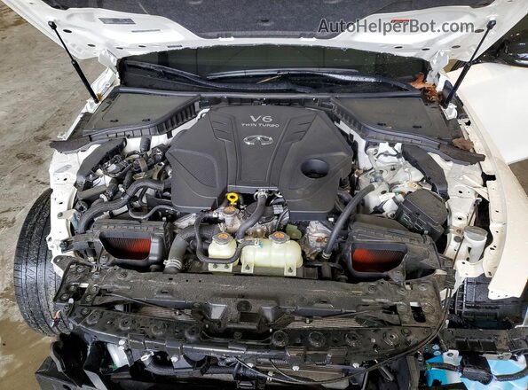 JN1FV7DR6PM590806 2023 INFINITI Q50 Белый Вид задней части салона