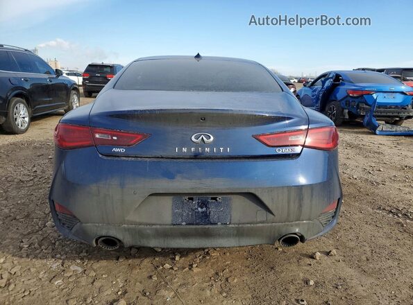 JN1FV7EL6HM701995 2017 INFINITI Q60 Синий Вид сзади