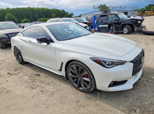 JN1FV7LLXMM560183 2021 INFINITI Q60 White Передня права чверть