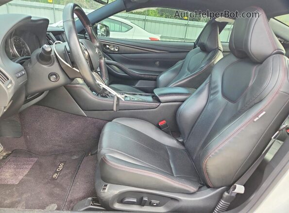 JN1FV7LLXMM560183 2021 INFINITI Q60 White Вид салону спереду