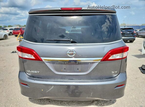 JN8AE2KP1G9150950 2016 NISSAN QUEST Silver Vista trasera